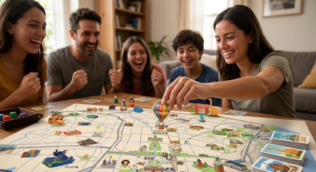 Personas jugando Flying Baires